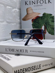 SQUARE FRAME SUNGLASSES 570213 IN METAL