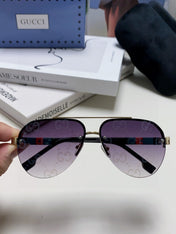 AVIATOR FRAME SUNGLASSES 570223 IN METAL