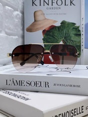 AVIATOR FRAME SUNGLASSES 570223 IN METAL