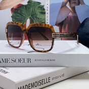 SQUARE FRAME SUNGLASSES 570231 IN ACETATE AND METAL