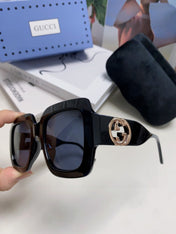 SQUARE FRAME SUNGLASSES GG0178S IN ACETATE EMBOSSED LOGO