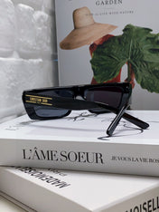 SIGNATURE SUNGLASS 571588 IN BLACK ACETATE