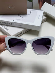 BOBBY B1U SUNGLASS 571589 IN WHITE ACETATE GREY SMOKE LENSES