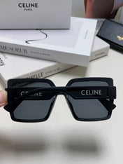 TRIOMPHE SUNGLASSES 573256 IN BLACK ACETATE