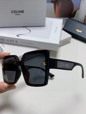 TRIOMPHE SUNGLASSES 573256 IN BLACK ACETATE