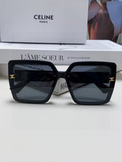 TRIOMPHE SUNGLASSES 573256 IN BLACK ACETATE