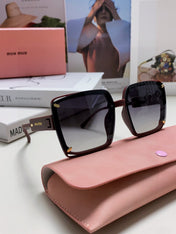 RUNWAY SQUARE SUNGLASSES 576823 IN ACETATE