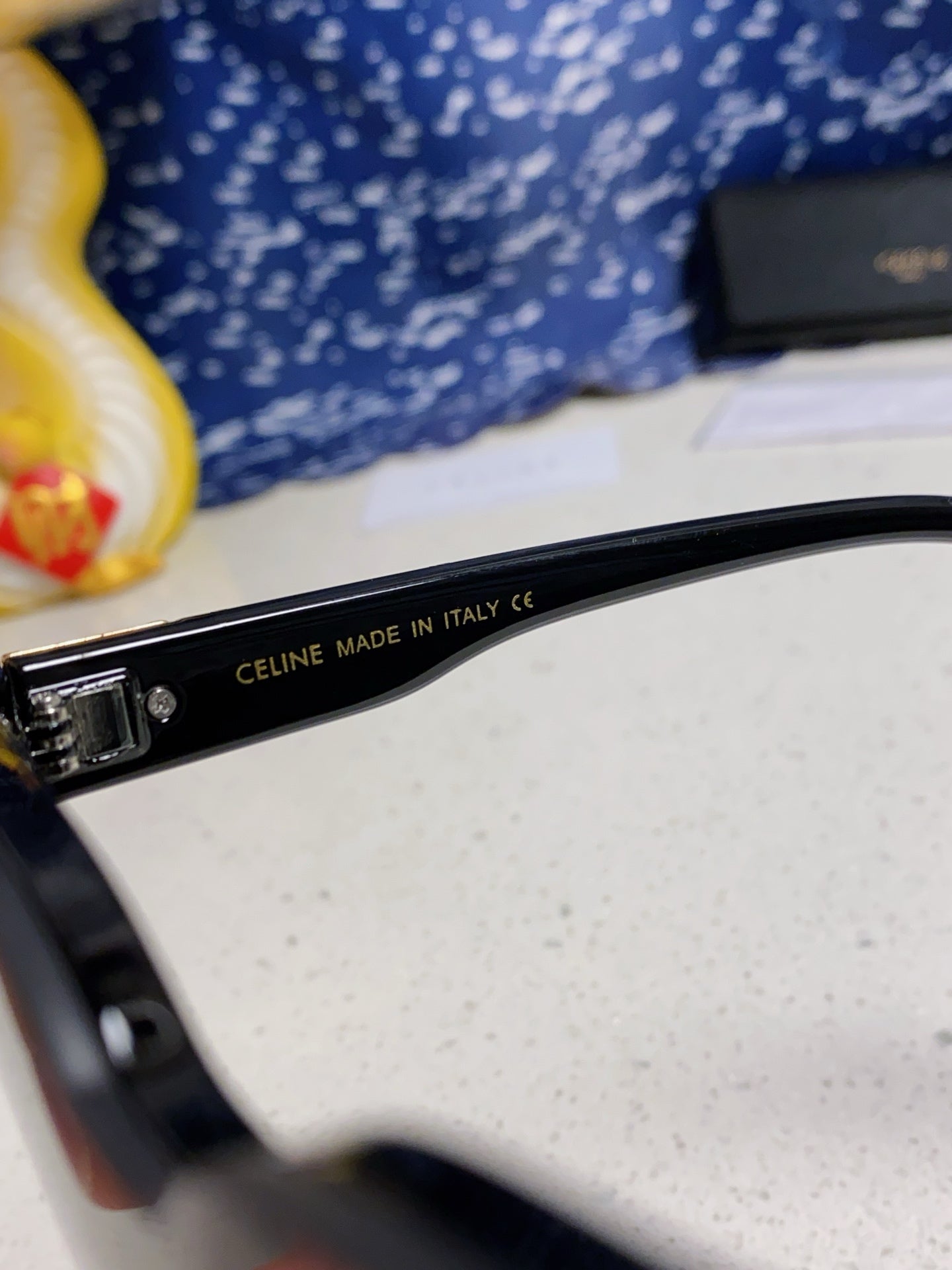 TRIOMPHE SUNGLASSES 548636 IN BLACK ACETATE GRADIENT SMOKE LENSES