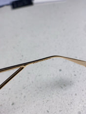 30MONTAIGNE S7U SUNGLASS 578110 IN GOLD METAL GREY LENSES