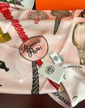 HERMES 25S SCARF 90 IN SILK 004