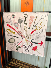 HERMES 25S SCARF 90 IN SILK 004