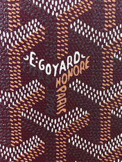 BELVEDERE MM BAG 28 IN BROWN GOYARDINE CANVAS AND CALFSKIN