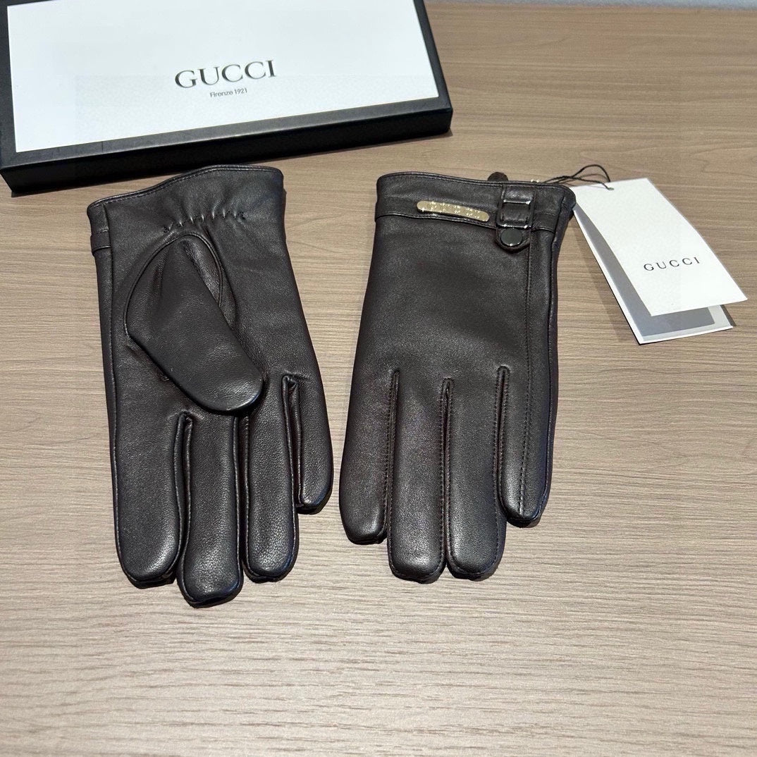 TOUCHSCREEN GLOVES IN BLACK LAMBSKIN 440503