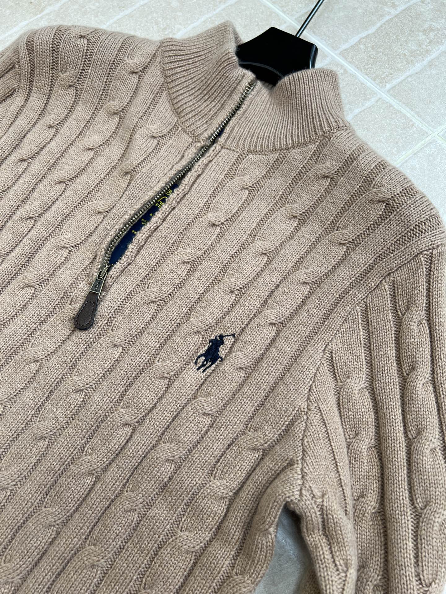 RALPH LAUREN 25S HALF-ZIP SWEATER 240