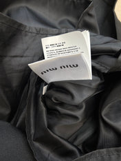 MIUMIU 26S MINI PLEATED SKIRT 886