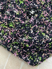 CHANEL 26S PRINTED KNIT JACKET 955