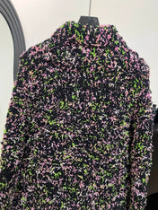 CHANEL 26S PRINTED KNIT JACKET 955