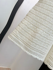CHANEL 26S SHORT-SLEEVE KNIT CARDIGAN 1415