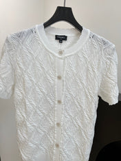 CHANEL 26S SHORT-SLEEVE KNIT T-SHIRT 1414