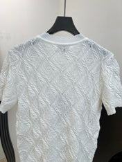 CHANEL 26S SHORT-SLEEVE KNIT T-SHIRT 1414