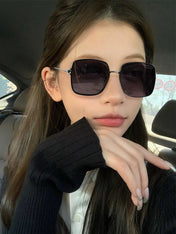 SQUARE FRAME SUNGLASSES G4634 IN METAL