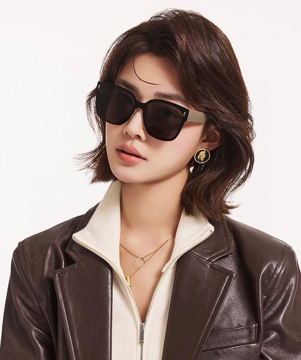 SQUARE FRAME SUNGLASSES G9316 IN ACETATE