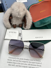 SQUARE FRAME SUNGLASSES G9638 IN METAL