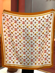 CHANEL 25S SCARF 140 IN CASHMERE 931508