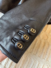 DIOR 25S LEATHER JACKET STYLE 358