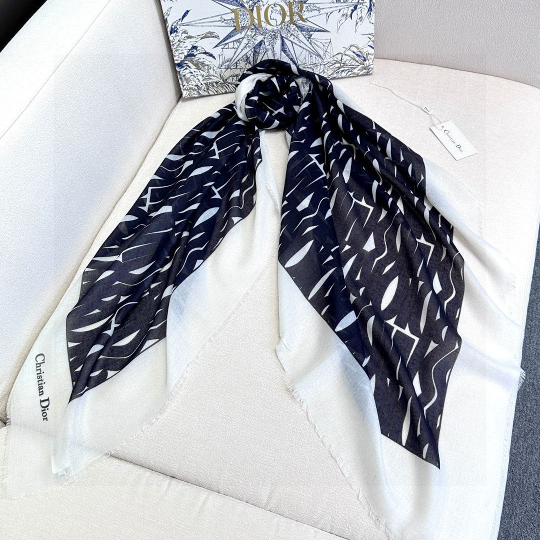 DIOR SCARF 180 CM IN SILK 654446