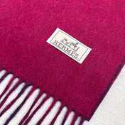 HERMES 25S SCARF 190 IN CASHMERE 985998