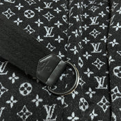 DIOR HOODED COAT IN BLACK WOOL