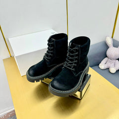LW SIERRA COMBAT BOOT BLACK SUEDE