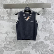 Miu 25 V- Gile Black Wool 232006