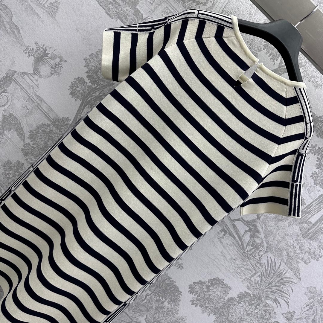 Dior 25 T-Shirt Dress Linen Silk 232019