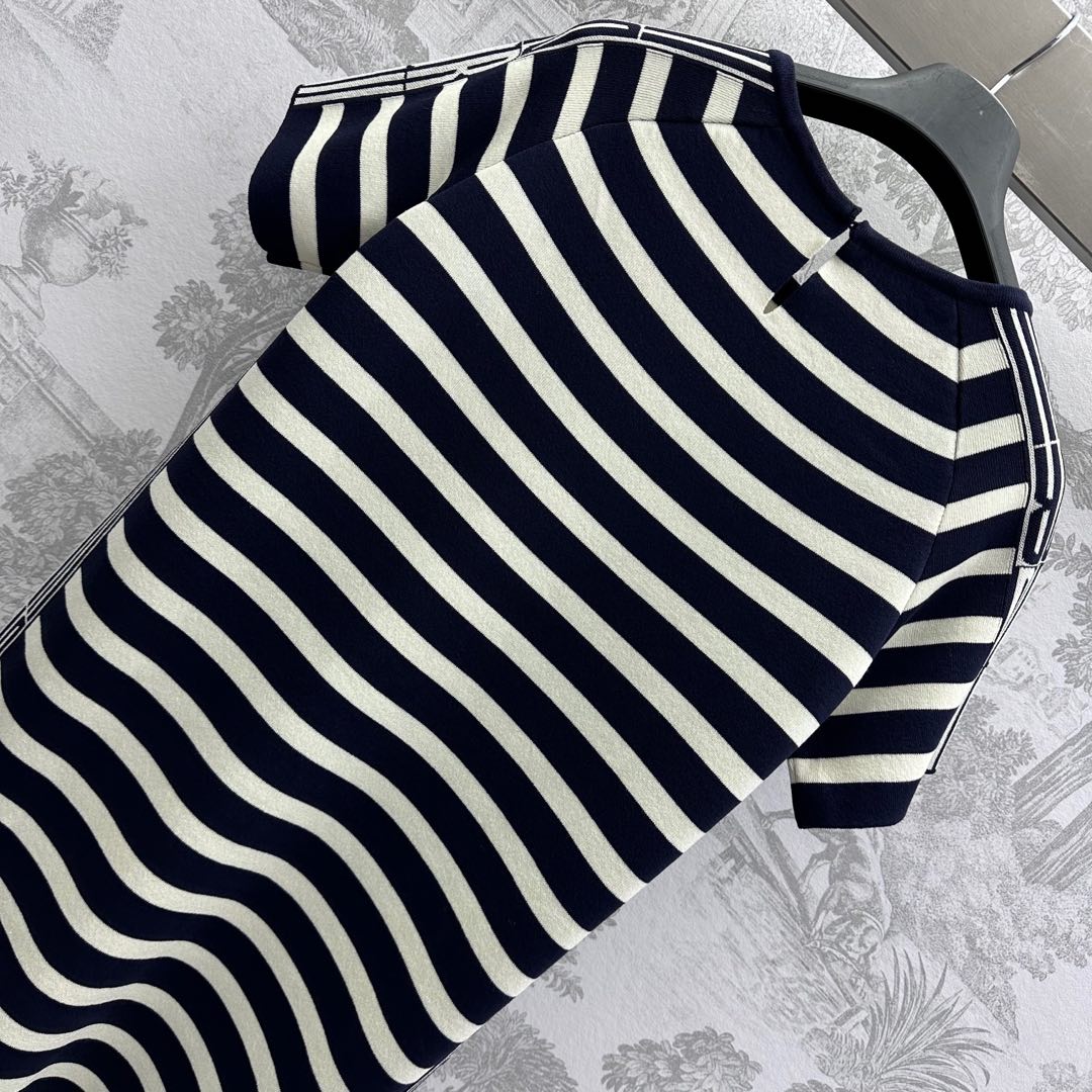 Dior 25 T-Shirt Dress Linen Silk 232019