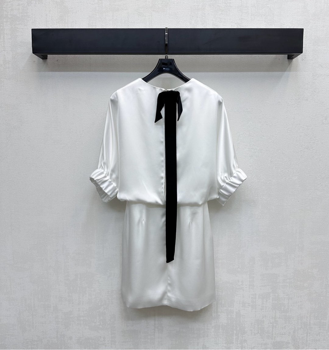 MAXMA 25S SHORT SLEEVE DRESS WITH BOW 264550