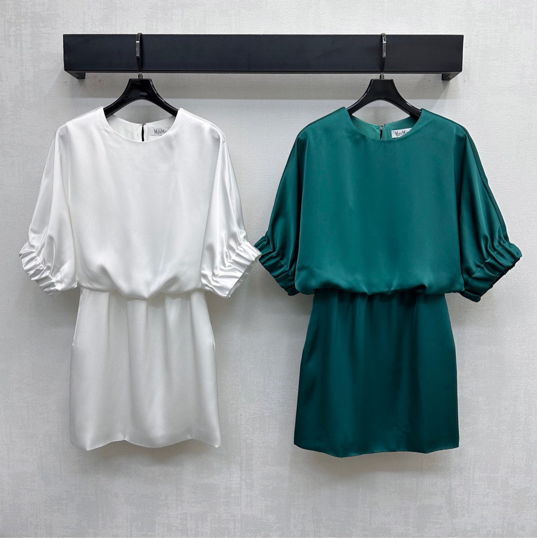 MAXMA 25S SHORT SLEEVE DRESS WITH BOW 264550