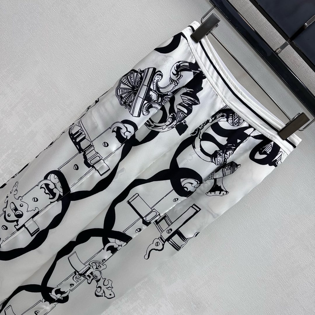 HERMES 26S STRAIGHT LEG PANTS 492