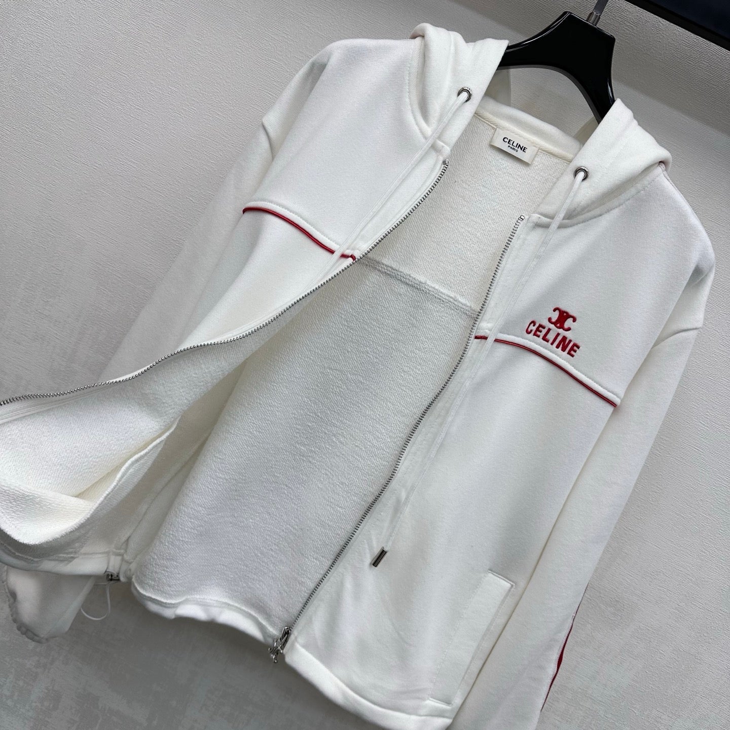 CELINE 26S HOODED JACKET AND SHORTS SET 127