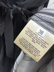 HERMES 25S LONG SILK DRESS 80580