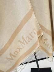 MAX MARA 25S JACQUARD CAPE COAT 008