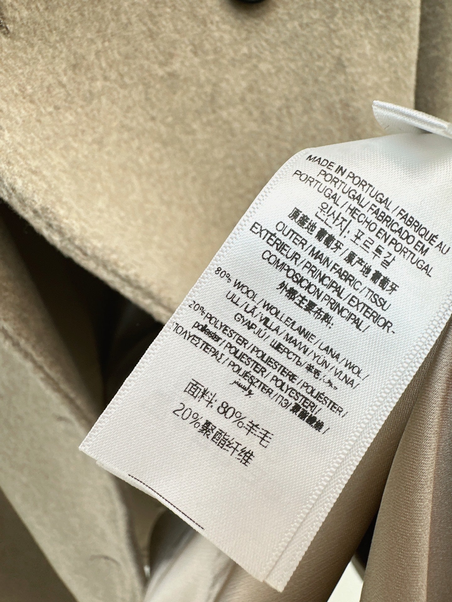 BURBERRY 25S LONG WOOL COAT 286