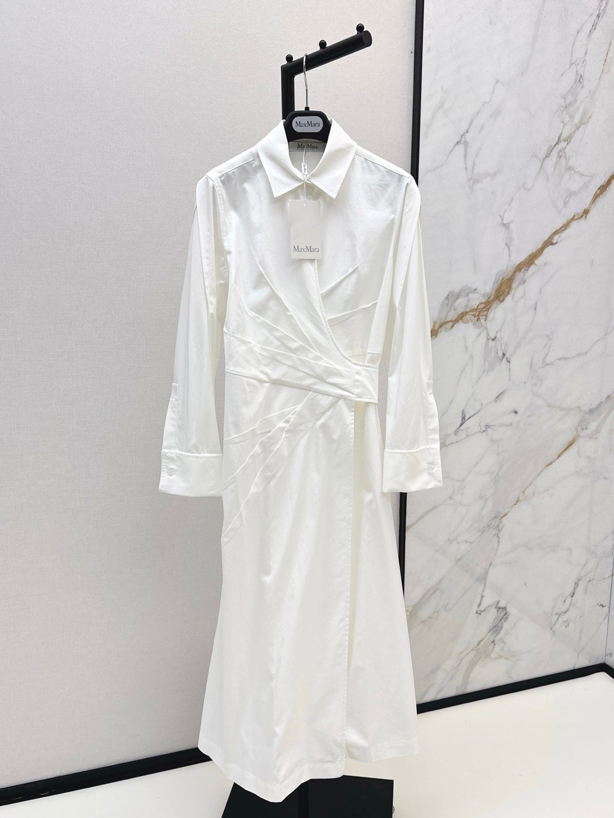 MAX MARA 25S LUXURY PLEATED MAXI DRESS 228