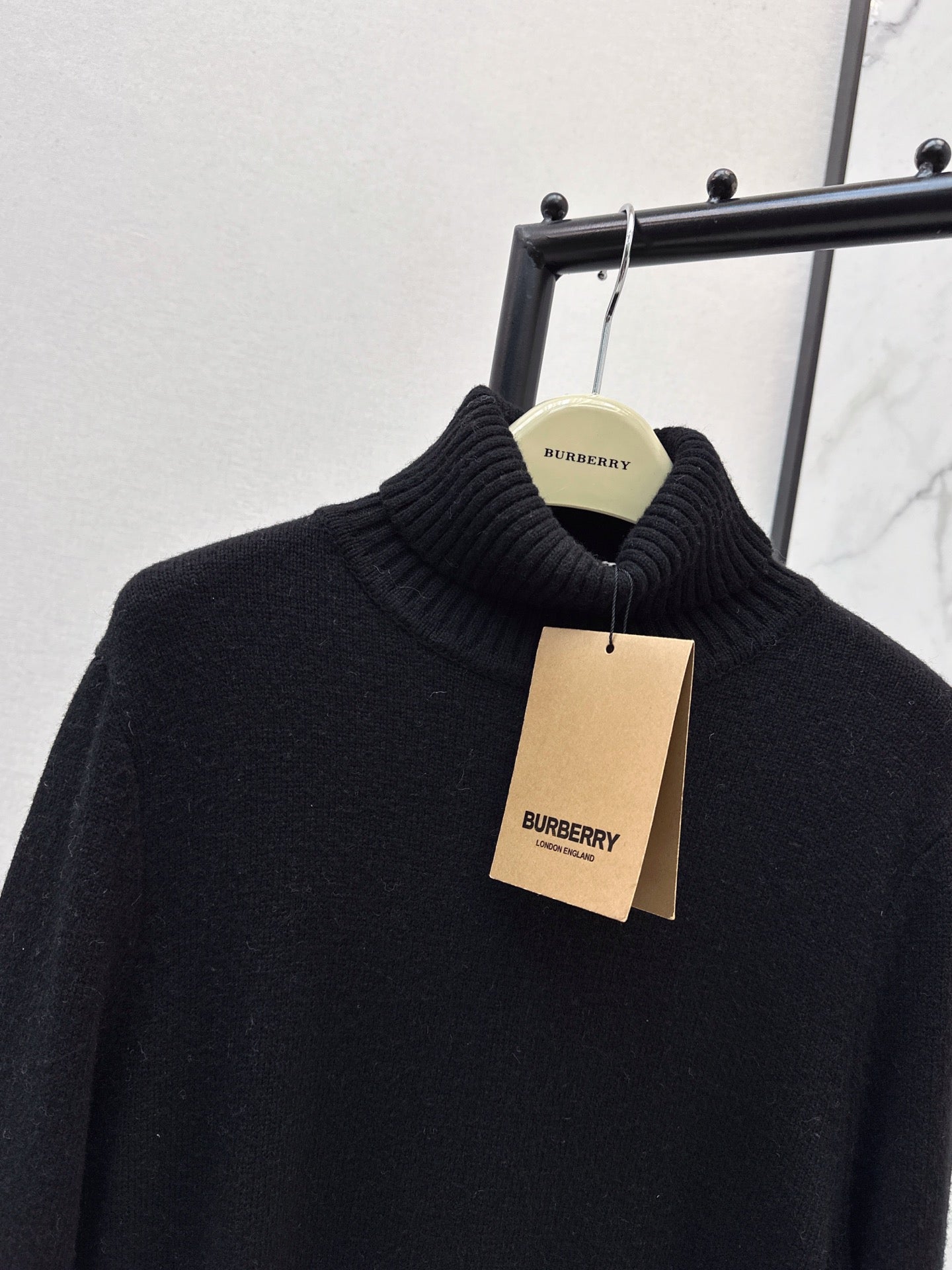 BURBERRY 26S TURTLENECK KNIT DRESS 419