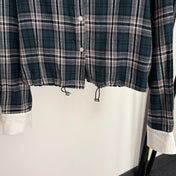 CELINE 26S LONG-SLEEVE CHECKED SHIRT STYLE 10