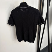 CHANEL 26S SHORT-SLEEVE KNIT TOP 1465