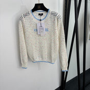 CHANEL 26S LONG-SLEEVE KNIT SWEATER 1490