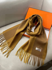 HERMES 25S SCARF 180 IN CASHMERE 989575