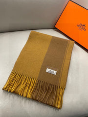 HERMES 25S SCARF 180 IN CASHMERE 989575
